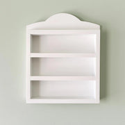 Lenox Spice Rack Shelf | White Handmade Solid Wood Lenox Spice Rack Shelf | for Lenox Village Spice Collectors.