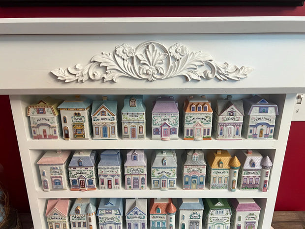 Lenox Spice Village Display Rack: Victorian Style, Handcrafted, Made in USA