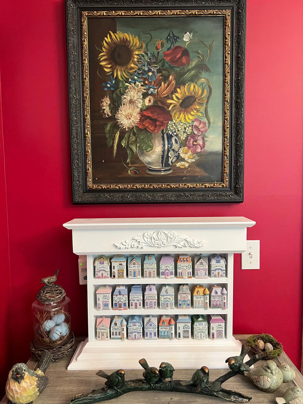 Lenox Spice Village Display Rack: Victorian Style, Handcrafted, Made in USA