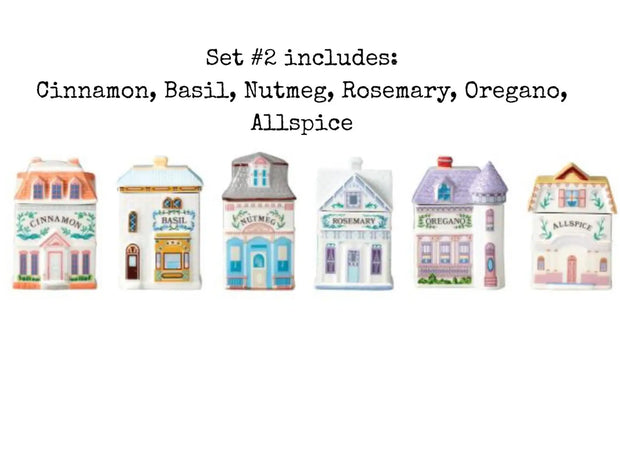 Lenox Spice Village Set 2025, 2nd Generation, Choose your 6 piece set, New