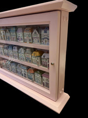 Lenox Spice Village Display Cabinet: Handcrafted Craftsman Style Spice Rack