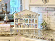 Vintage-Inspired Spice Rack – Lenox Spice Village Style | Countertop Version | Rack Only