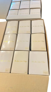 Vintage 1989 LENOX 24pc Spice Village Set Porcelain Houses/Wooden Rack RETIRED.