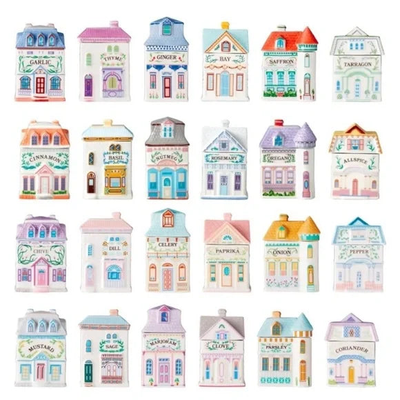 NEW in box Lenox 24 piece Spice Village- complete set 2024