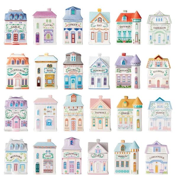 2024 Lenox Spice Village 24 Jar Full Collection Complete Set Box WORLDWIDE SHIP!