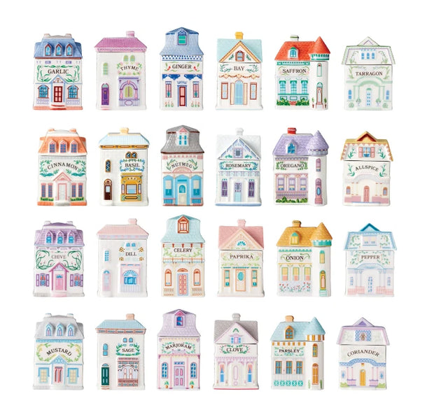2024 Lenox Spice Village 24 Jar Full Collection Complete Set Box WORLDWIDE SHIP!