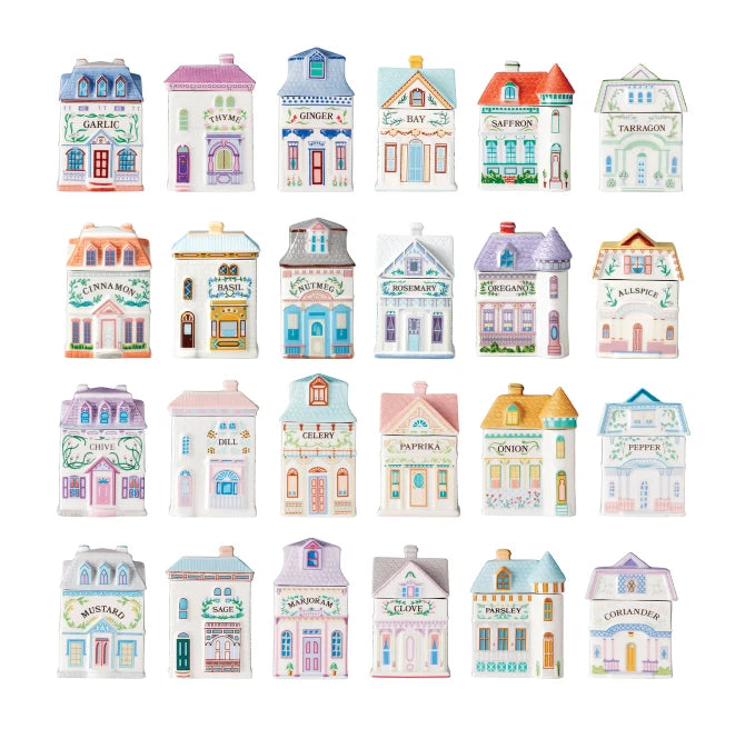 2024 Lenox Spice Village 24 Jar Full Collection Complete Set Box WORLDWIDE SHIP!