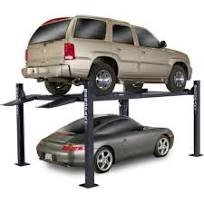 BENDPAK HD-9XL EX-WIDE & LONG 4 POST CAR LIFT 9000 LB – NEW GRAY